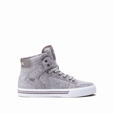 Gyerek Supra VAIDER Magasszárú Cipő HU748023 Szürke